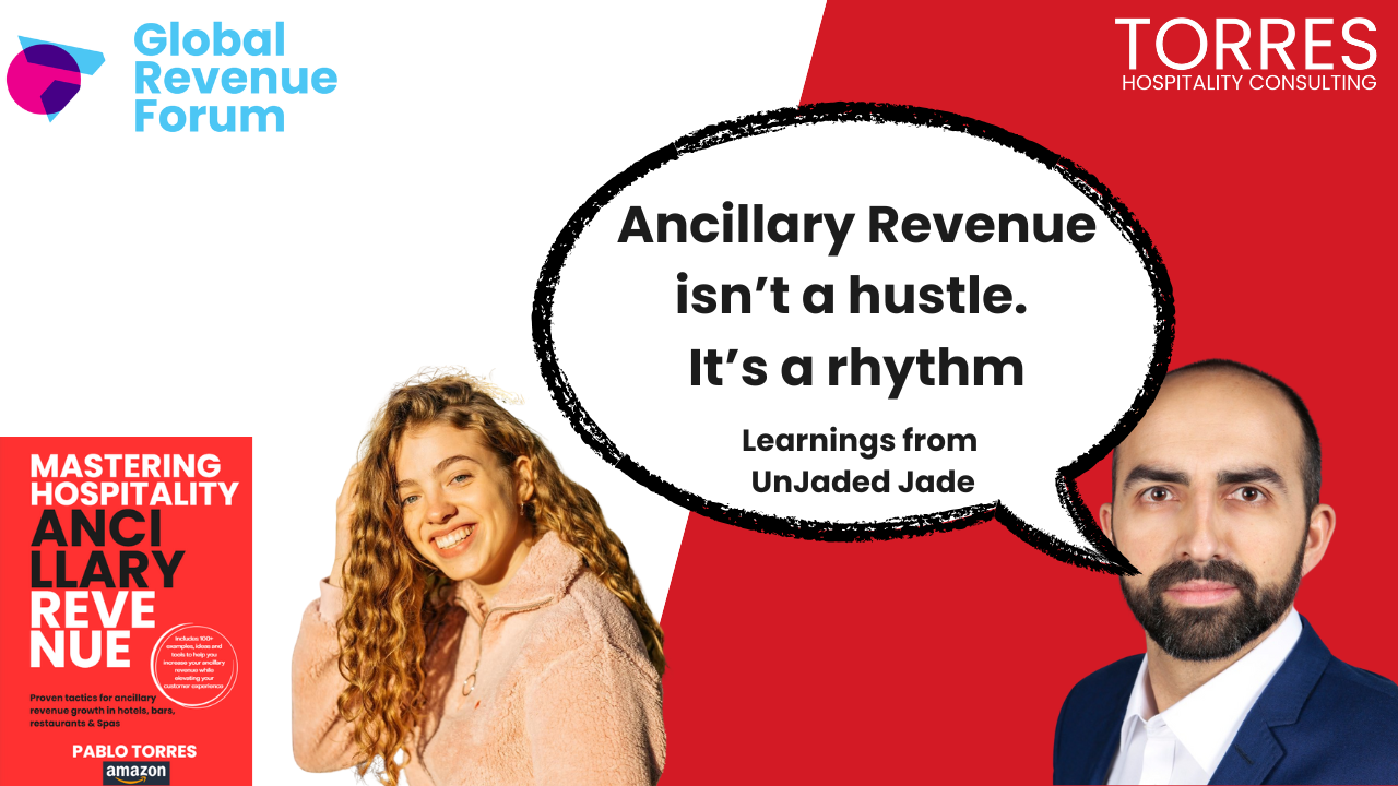 Ancillary Revenue isn’t a hustle. It’s a rhythm