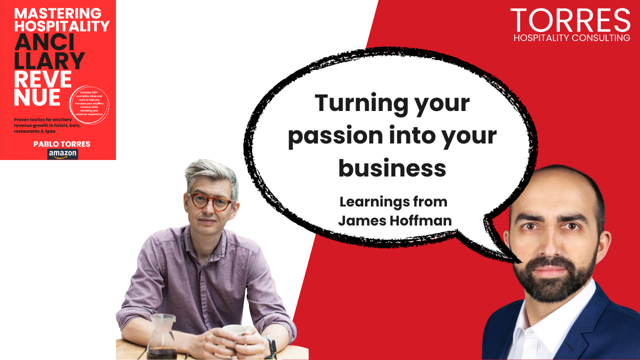 How hospitality professionals can follow James Hoffmann’s footsteps